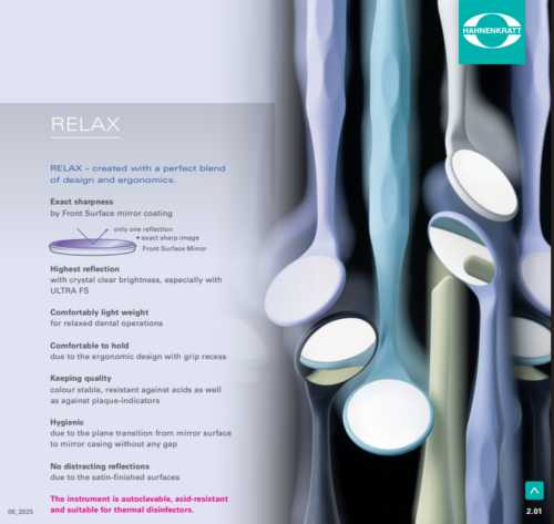 Relax Rhodium Front Surface Mirror Pack Of 10 - Image 2