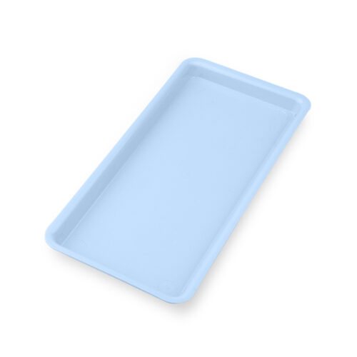 Indusbello Standard Autoclavable Tray | Organization and Versatility Light Blue Small