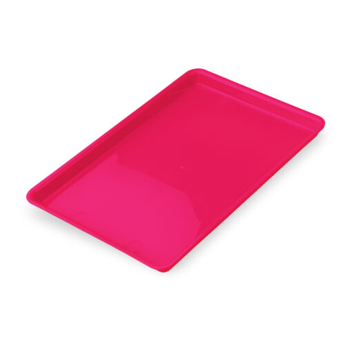 Indusbello Fluorescent Autoclavable Tray Pink Large