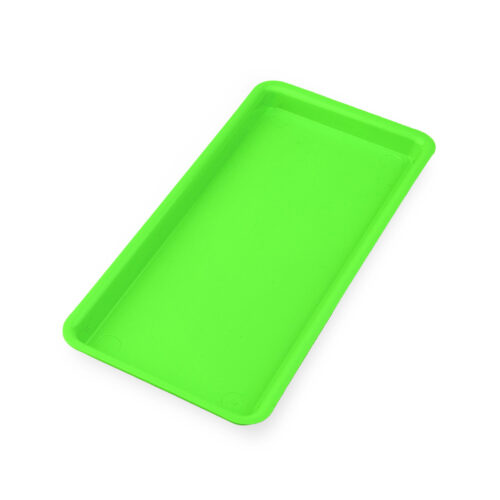 Indusbello Fluorescent Autoclavable Tray Green Small