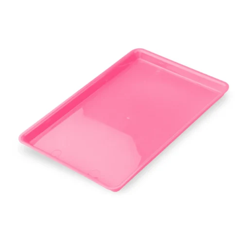 Indusbello Standard Autoclavable Tray | Organization and Versatility Baby Pink Small