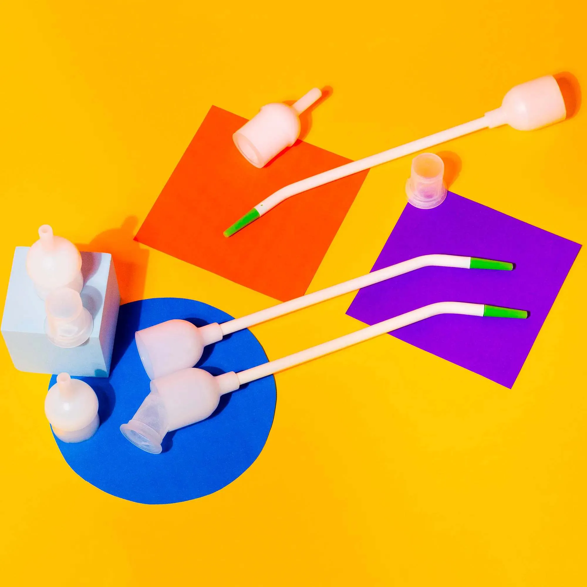 Indusbello Disposable Suction Cup With Sterile Bone Collector 10 units