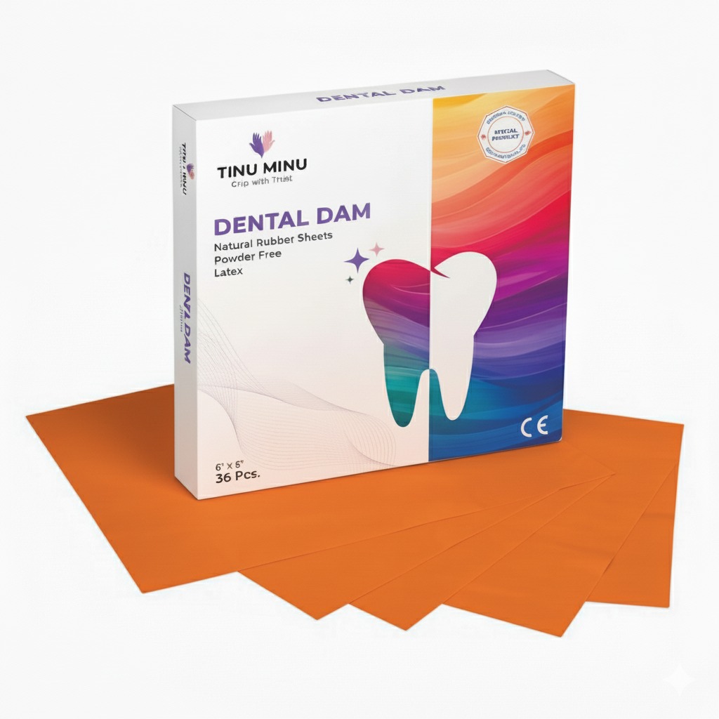 TinuMinu™ Rubber dam sheet - Orange